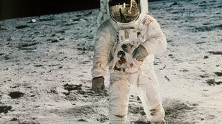 Edwin Aldrin auf dem Mond